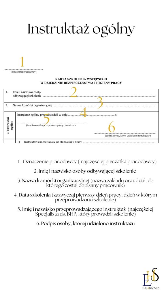 Instruktaż ogólny