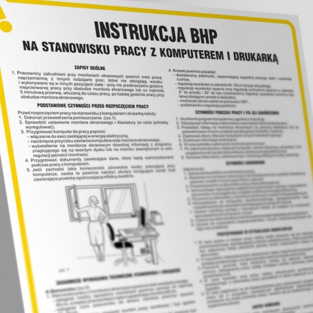 Instrukcje stanowiskowe BHP – obowiązek, przepisy, znaczenie i zastosowanie w każdej pracy